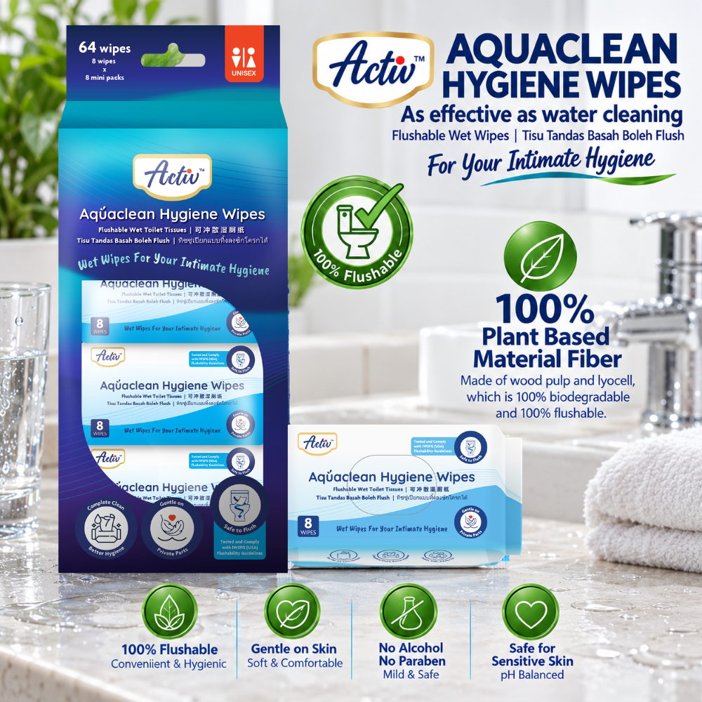 ACTIV AQUANCLEAN HYGIENE WIPES (1)